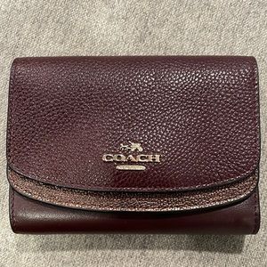 COPY - Ox Blood Coach wallet